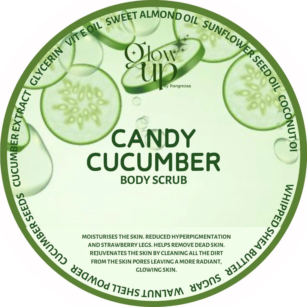 Candy Cucumber Body Scrub